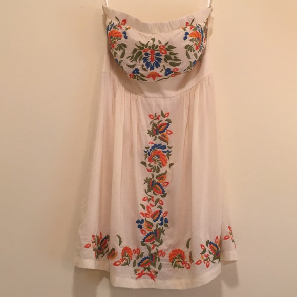 NWOT Miss Minuet strapless boho dress size S - Picture 9 of 10